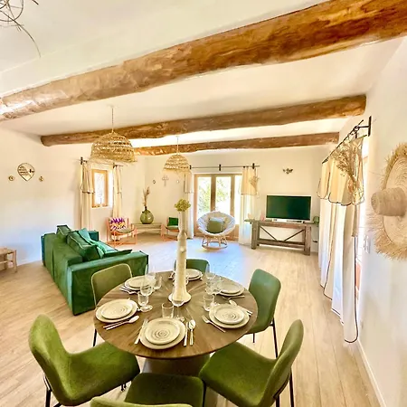 La Casa D'ange Bergerie 5 Etoiles De Luxe Piscine Chauffee 别墅 Lama