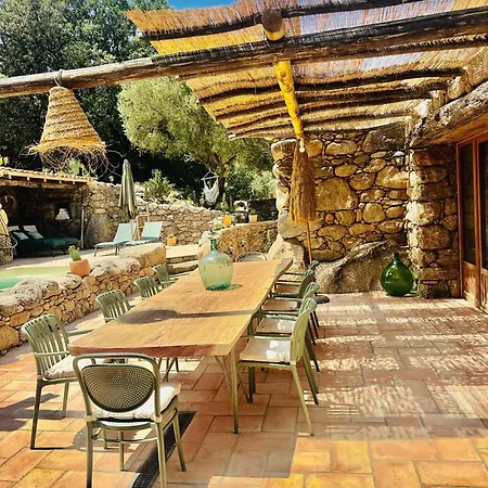 La Casa D'ange Bergerie 5 Etoiles De Luxe Piscine Chauffee 别墅 Lama
