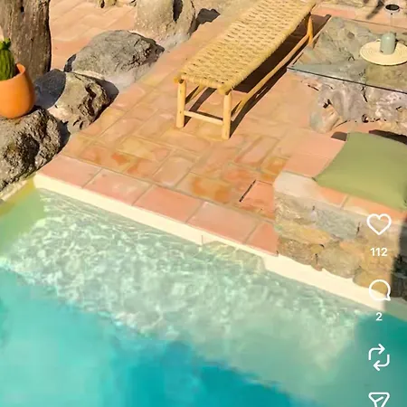 Villa La Casa D'ange Bergerie 5 Etoiles De Luxe Piscine Chauffee *